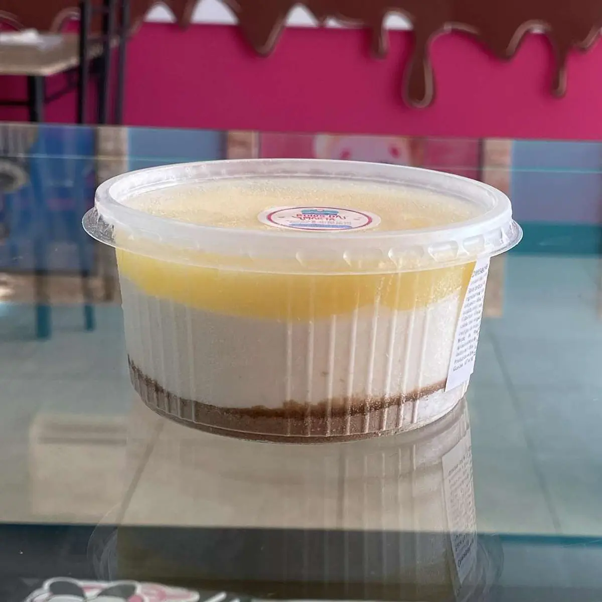 Pote de Cheesecake de Limão