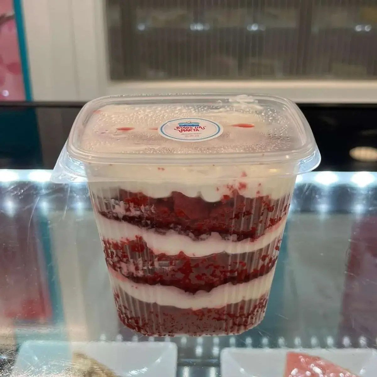 Bolo no Pote - Red Velvet