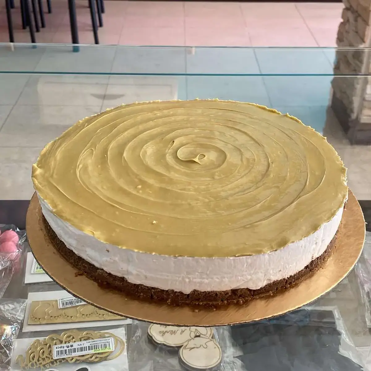 Cheesecake de Pistácio — Sábados em Família nas lojas Os Bolos da Marta